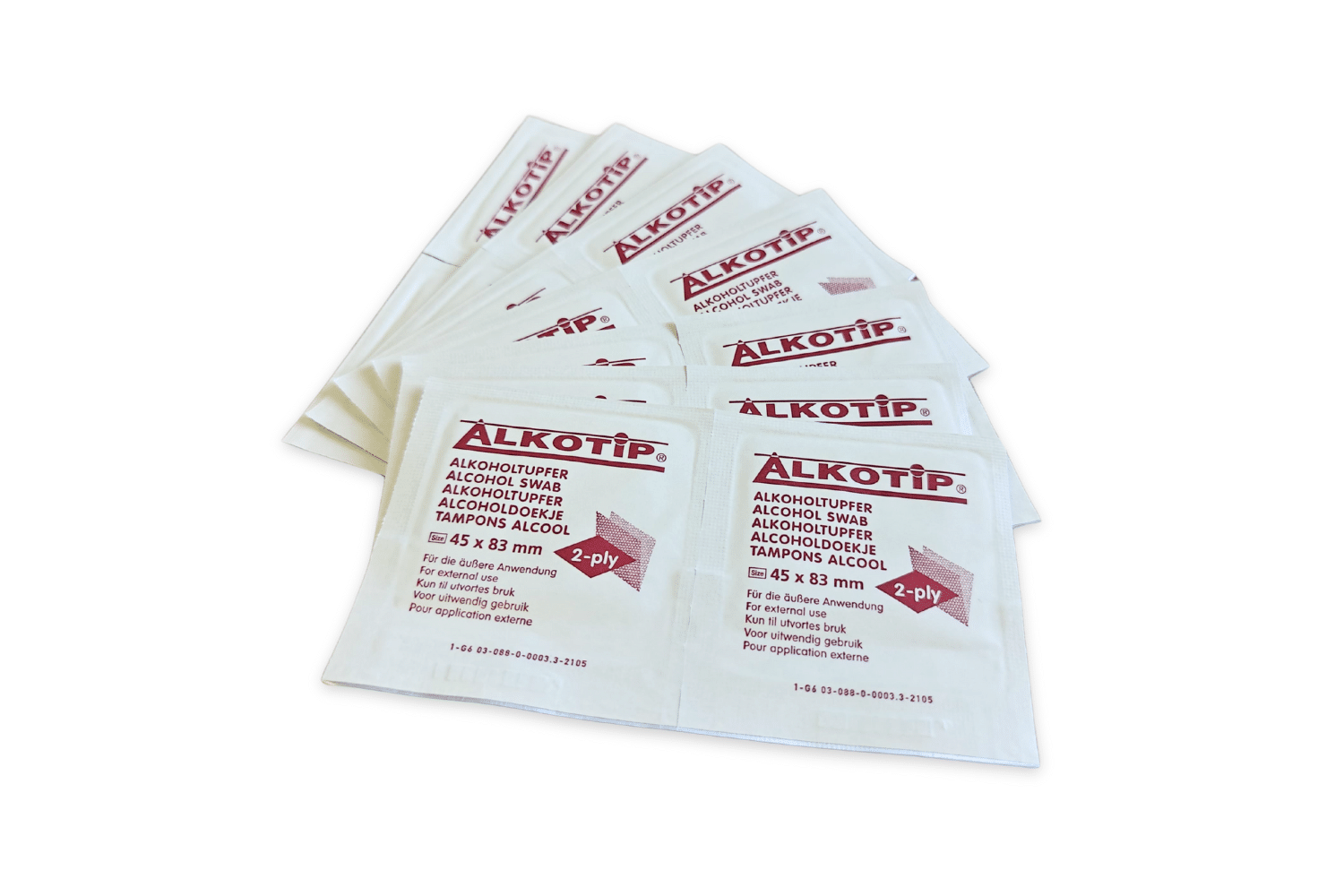 Alcoholdoekje - reinigingsdoekje
