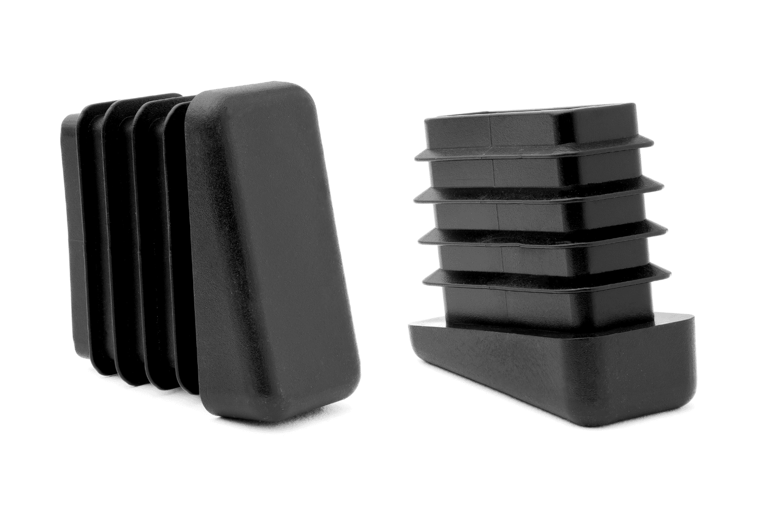Insteekdop Rechthoekig met schuine voet 10º - Stoeldopshop.nl