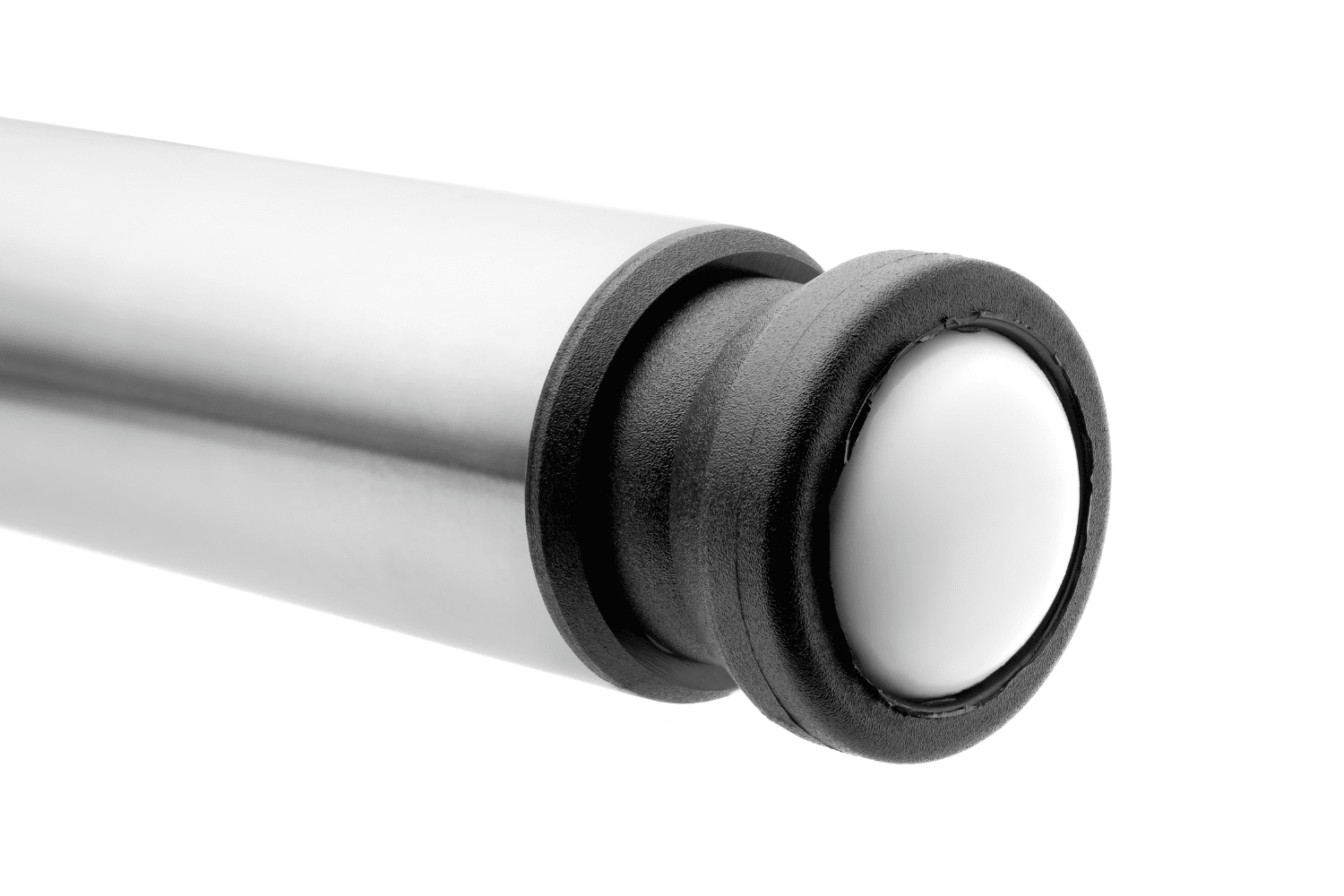Insteekdop rond met Beweegbare kogel en Teflon - Stoeldopshop.nl - Met stoelpoot