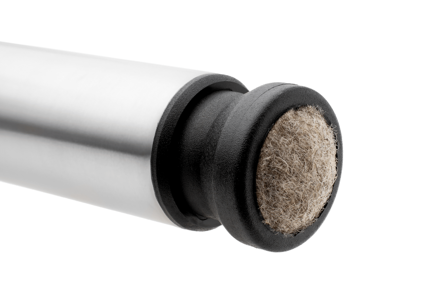 Insteekdop rond met Beweegbare kogel en Vilt - Stoeldopshop.nl - Met stoelpoot