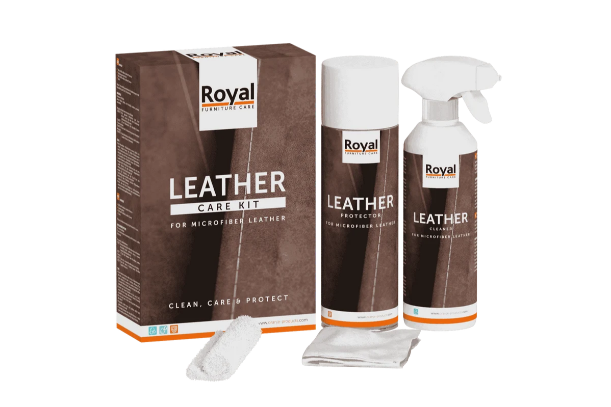 Royal Microfiber Leder CareKit