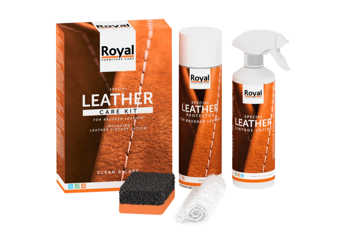 Leather Care Kit Brushed Leather