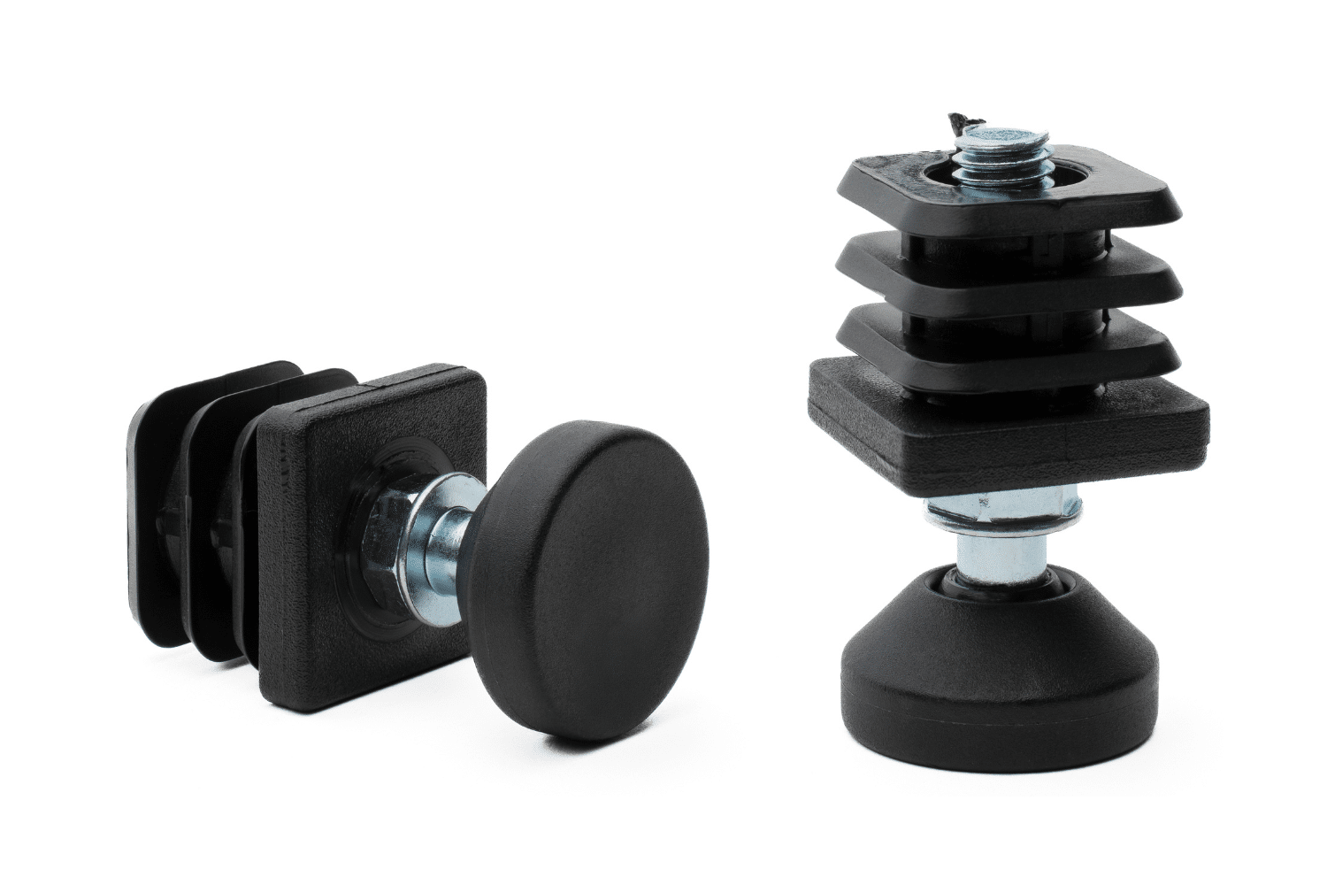 Stoelpoot verhoger - 3 cm - Vierkante poot