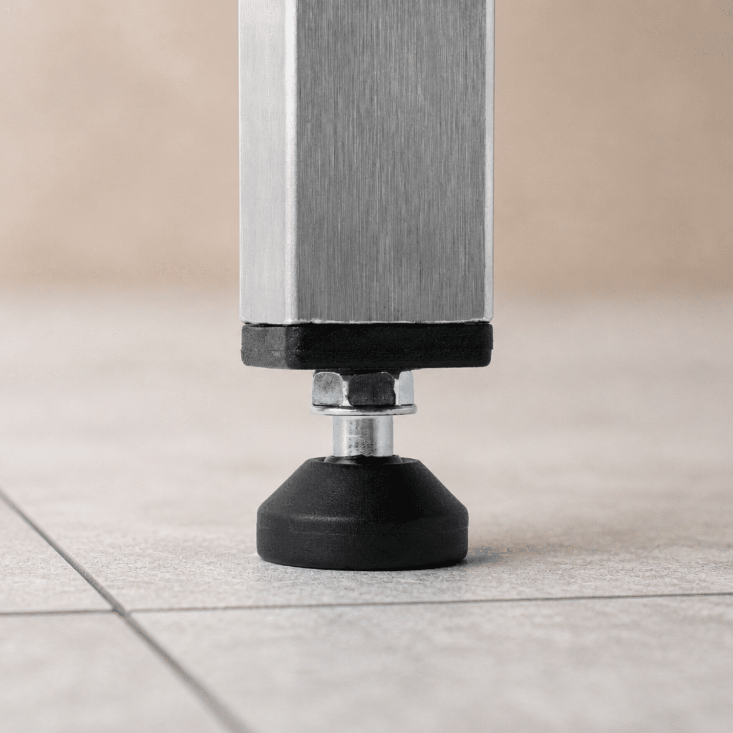 Stoelpoot verhoger – 3 cm – Vierkante poot - interieur