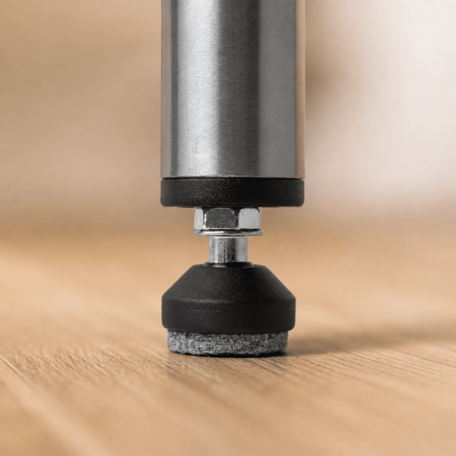 Stoelpoot verhoger met vilt - 3 cm - Ronde poot - interieur