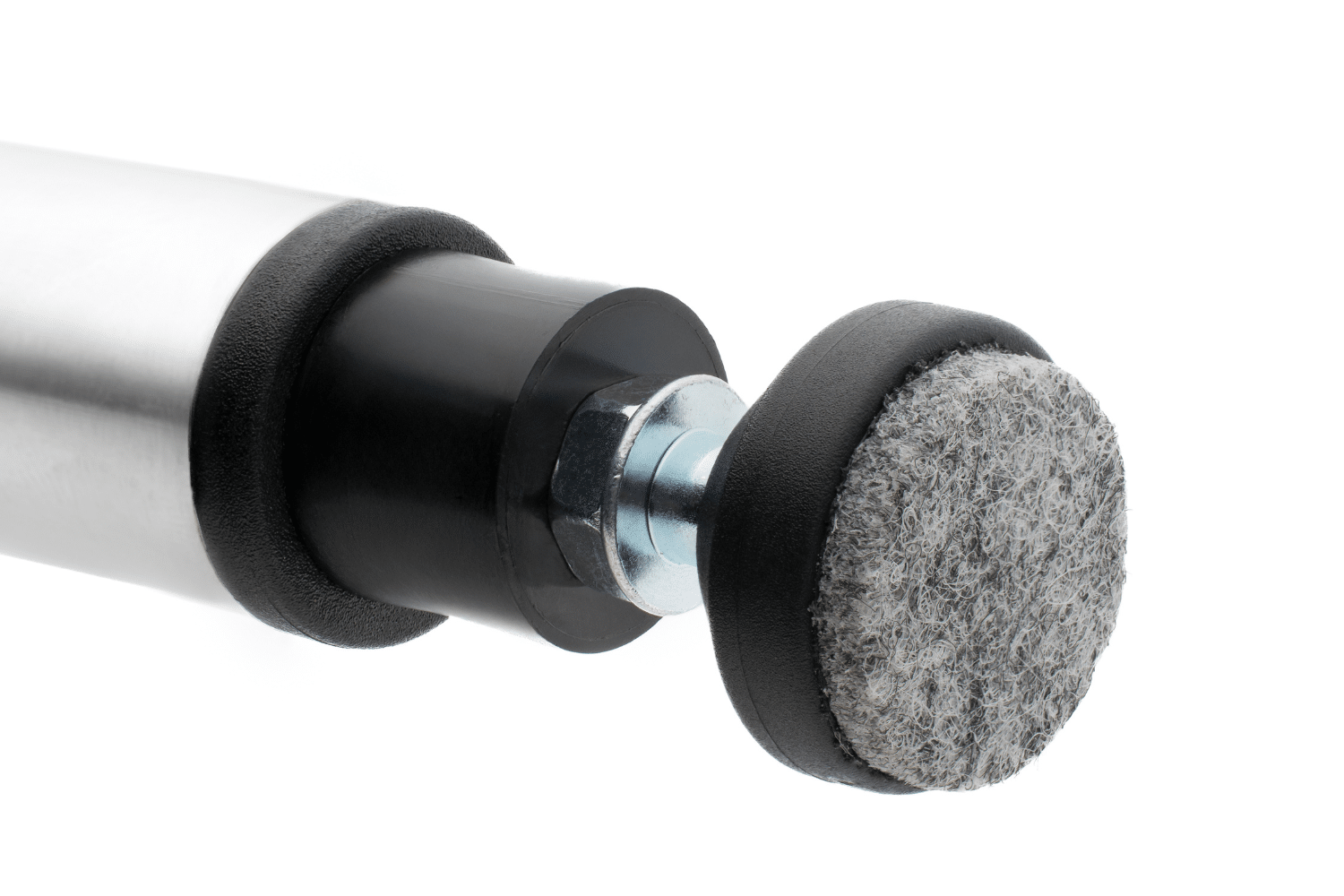 Stoelpoot verhoger met vilt - 4,5cm - Ronde poot - Aan de poot