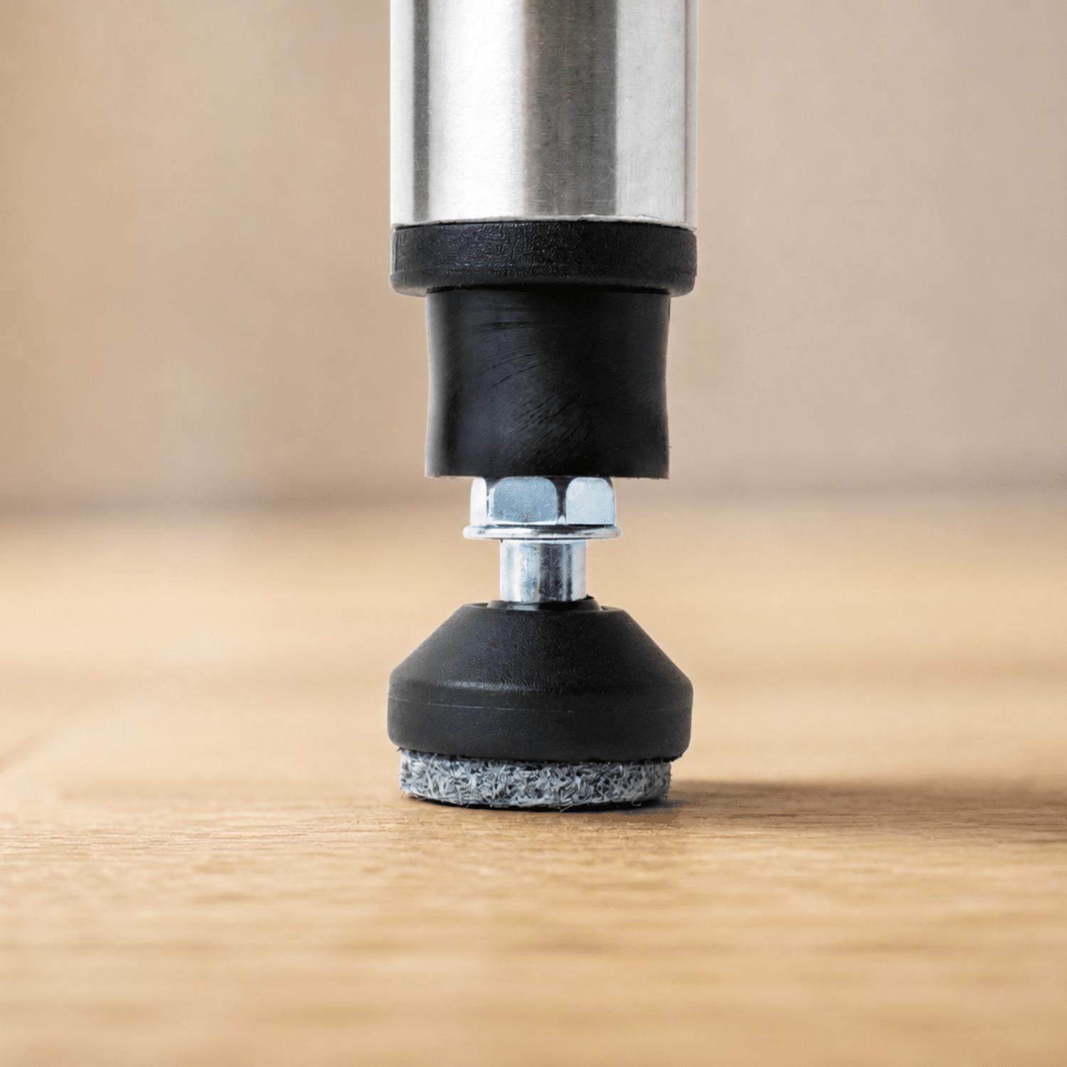 Stoelpoot verhoger met vilt - 4,5cm - Ronde poot - interieur