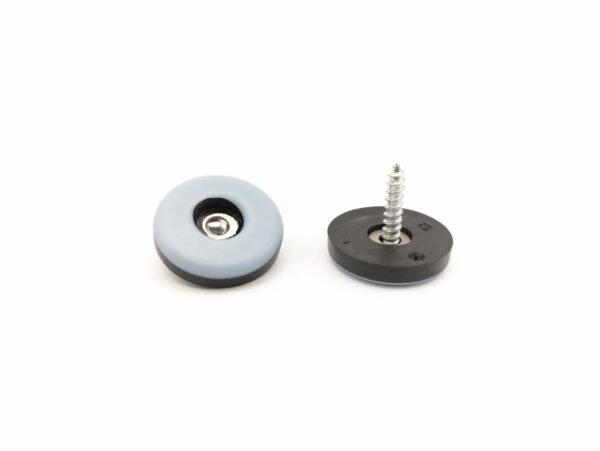 Glijnagel rond met Teflon en schroef (Extra sterk)