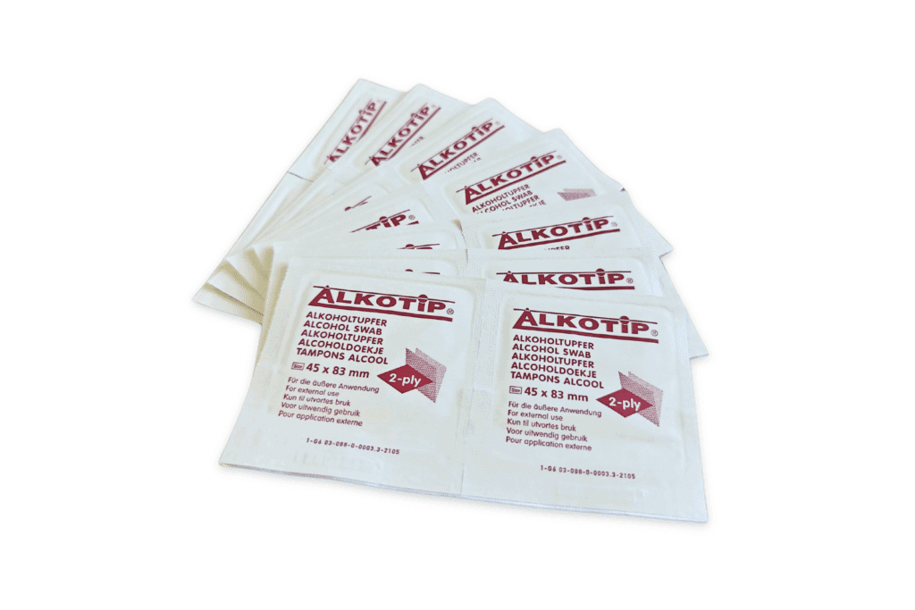 Alcoholdoekje - reinigingsdoekje