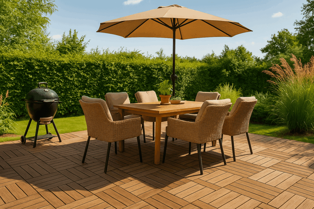 De beste stoelpootdoppen voor houten terrassen en vlonders