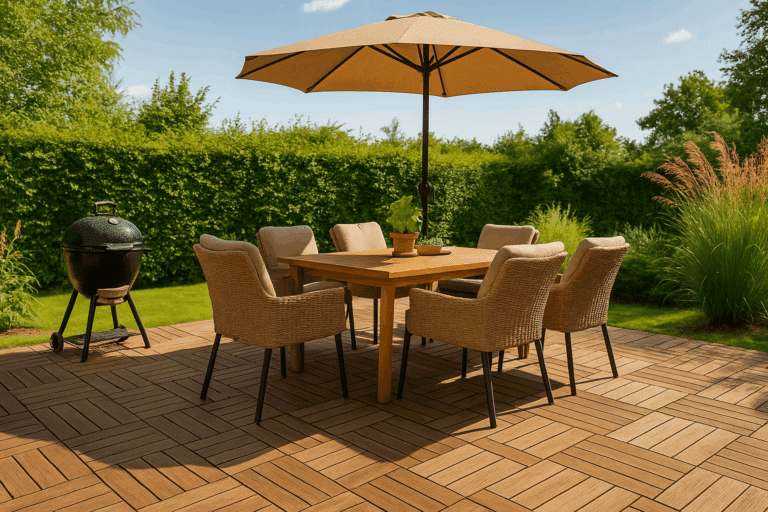 De beste stoelpootdoppen voor houten terrassen en vlonders