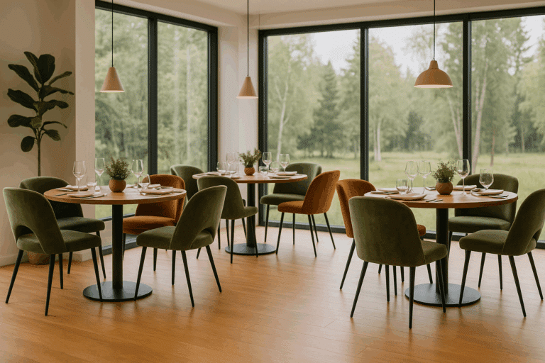 Het geheim van restaurant akoestiek hoogwaardige stoelpootdoppen. Png