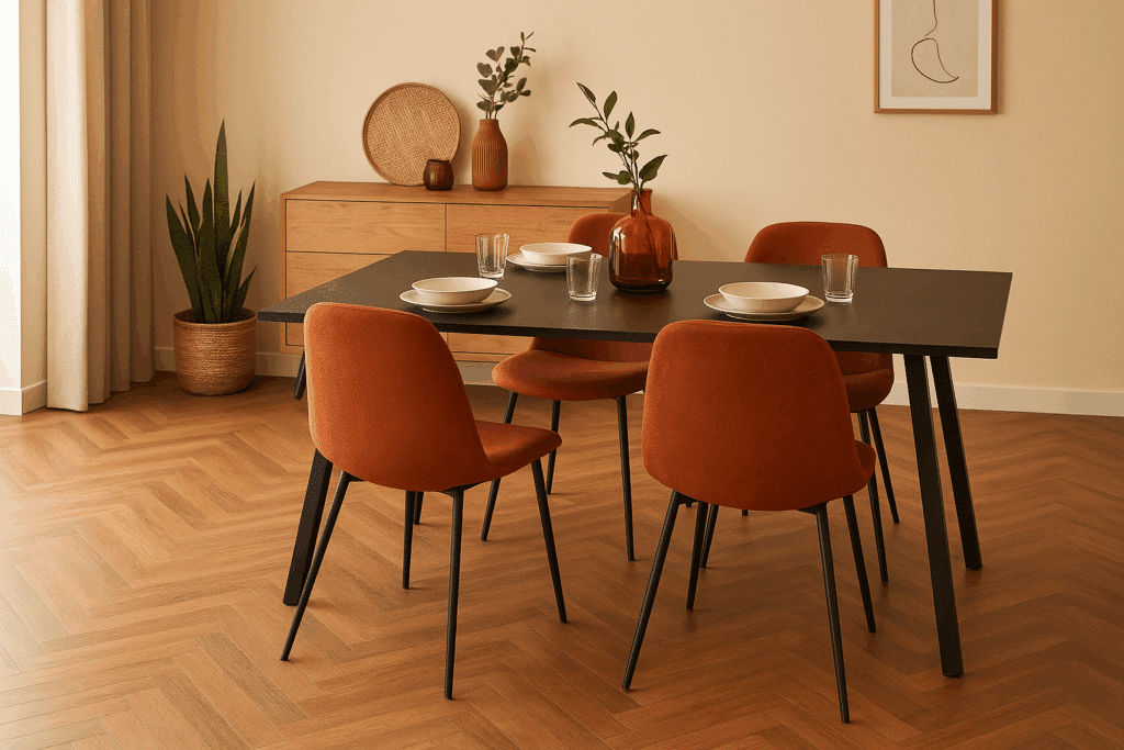 Stoelen met stalen poten? Kies dan slim voor je vloer