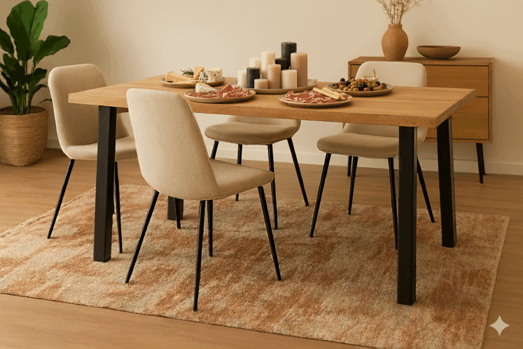 Stoelen met stalen poten? Kies dan slim voor je vloer