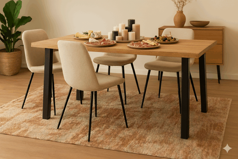 Stoelen met stalen poten? Kies dan slim voor je vloer