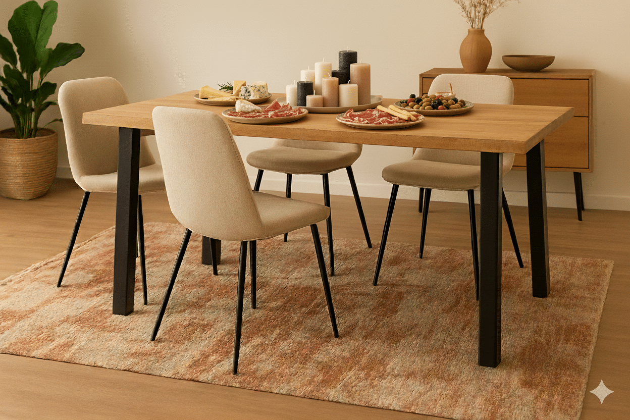 Stoelen met stalen poten? Kies dan slim voor je vloer