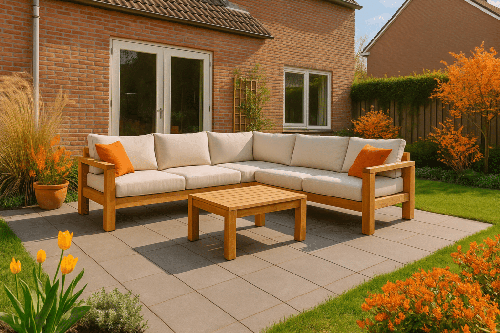 Welke stoelpootdoppen zijn het beste voor buitenstoelen op tegels of hout?