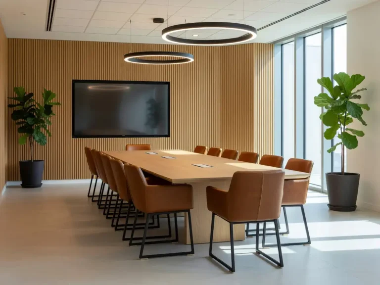 Stoelpootbeschermer voor pvc vloer op kantoor
