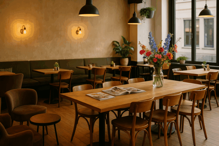 Cafévloeren zonder krassen: zo kies je de juiste stoelpootdop voor houten vloeren